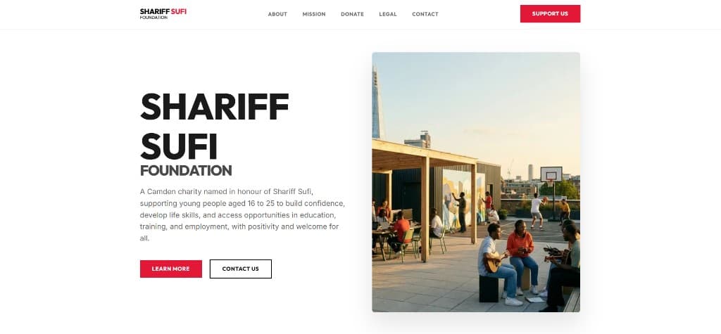 Shariff Sufi Foundation: product screenshot